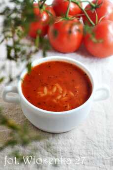 Przepis na Lekka zupa pomidorowa