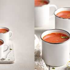Przepis na Zupa pomidorowa z pieczonych pomidorów