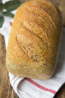 Przepis na Szybki chleb pszenny mieszany z makiem…