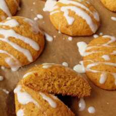 Przepis na Dyniowe ciasteczka z polewą / Glazed Pumpkin Cookies