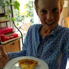 Przepis na Gotowanie z synem czyli Quiche lorraine. 