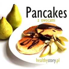 Przepis na Naleśniki 'pancakes' z owocami