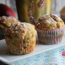 Przepis na Muffiny na kefirze z jabłkami i orzechami