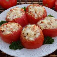 Przepis na Pomidory faszerowane serkiem i papryką