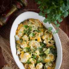 Przepis na Kalafior zapiekany z serem i jajkami