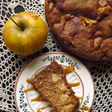 Przepis na Staroświeckie ciasto z jabłkami i tymiankiem cytrynowym