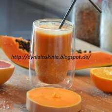 Przepis na Pomarańczowe smoothie z pieczoną dynią i mlekiem kokosowym 