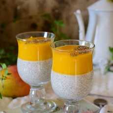 Przepis na Pudding chia na mleczku kokosowym z mango