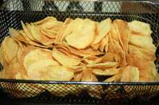 Przepis na Domowe chipsy ziemniaczane solone