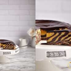 Przepis na Tradycyjne Ciasto Zebra- na oranżadzie