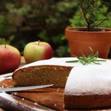 Przepis na Ciasto rozmarynowe z musem jabłkowym