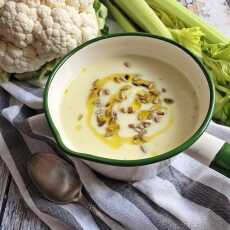 Przepis na Zupa krem z białych warzyw