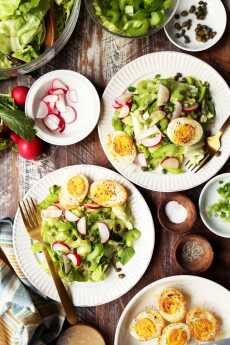 Przepis na Pan-Fried Egg Salad