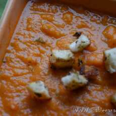 Przepis na Włoska zupa krem z soczewicy i pomidorów