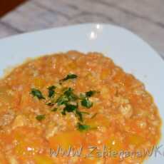 Przepis na Gulasz ryżowy z dynią, soczewicą i pomidorami