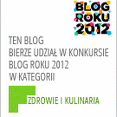 Przepis na Blog Roku 2012 - GŁOSOWANIE CZYTELNIKÓW