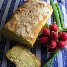 Przepis na Chleb pszenno - ziemniaczany z czosnkiem niedźwiedzim