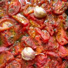 Przepis na Aromatyczna zupa krem z pieczonych pomidorów