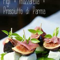 Przepis na Figi z mozzarellą i szynką parmeńską