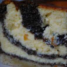 Przepis na Sernik makowy vel serniko-makowiec vel ciasto serowo-makowe Duet
