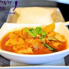 Przepis na Indyjskie pomidorowe garam masala curry z kurczakiem - Indian tomato chicken curry