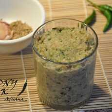 Przepis na Zielona pasta curry - Green curry paste
