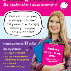Przepis na Konkurs 'Natalia Honorota Witalna' czyli wygraj staż w Nestle