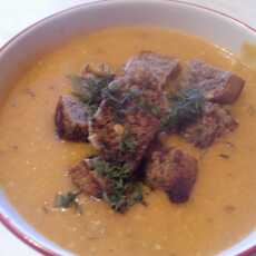 Przepis na Zupa z czerwonej soczewicy z nutą curry