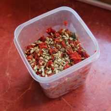 Przepis na Lunchbox z ciecierzycą, ryżem i burakiem