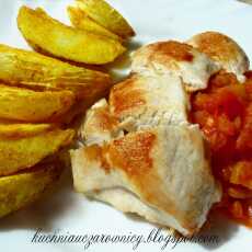Przepis na Grillowany kurczak z pomidorową salsą