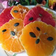 Przepis na Citrus salad with seeds