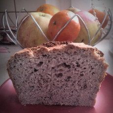 Przepis na Ekspresowy chleb gryczany z ziarnami - bezglutenowy, bezcukrowy