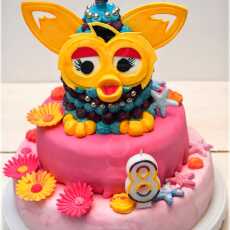 Przepis na Urodzinowy tort FURBY