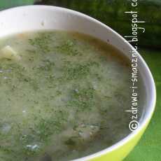 Przepis na Zupa ze świeżych ogórków z mascarpone