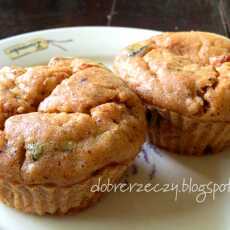 Przepis na Wegańskie muffiny z ciecierzycą i cukinią