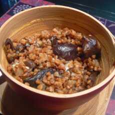 Przepis na Kaszotto z grzybami i serem pleśniowym