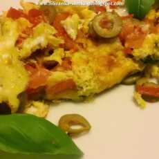 Przepis na Jak smakowicie zacząć dzień, czyli.. pomysł na omlet w stylu śródziemnomorskim