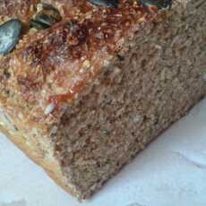 Przepis na Chleb z otrąb i płatków owsianych (bez mąki) 