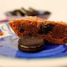 Przepis na Brownie z oreo Brownie de oreo