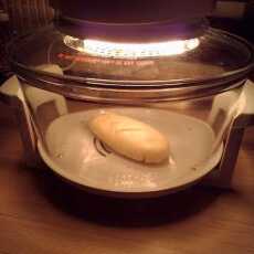 Przepis na Szybciutki chlebek - test pieczenia w piekarniku halogenowym 