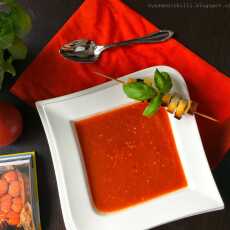 Przepis na Krem z pieczonych pomidorów