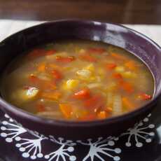 Przepis na Prosta, szybka, aromatyczna... czyli wegetariańska zupa marokańska!