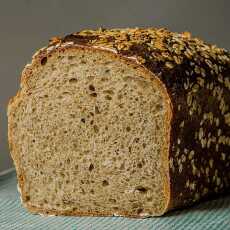 Przepis na Chleb owsiany, przez przypadek na żytnim zakwasie