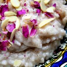 Przepis na Rose water rice pudding