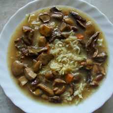 Przepis na Szybka zupa grzybowa