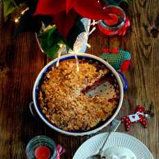 Przepis na Cranberry, orange and almond pudding- czyli żurawinowy pudding Nigelli Lawson