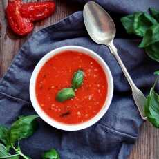Przepis na Zupa z pieczonych pomidorów