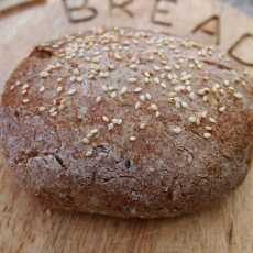 Przepis na Domowy chleb z ziarnami - bez zakwasu i śniadaniowy misz-masz