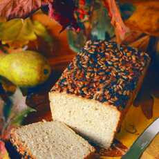 Przepis na Jesienny chleb bezglutenowy ryżowo-owsiany z sezamem