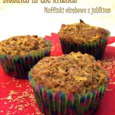 Przepis na Zdrowe muffiny otrębowe z jabłkiem